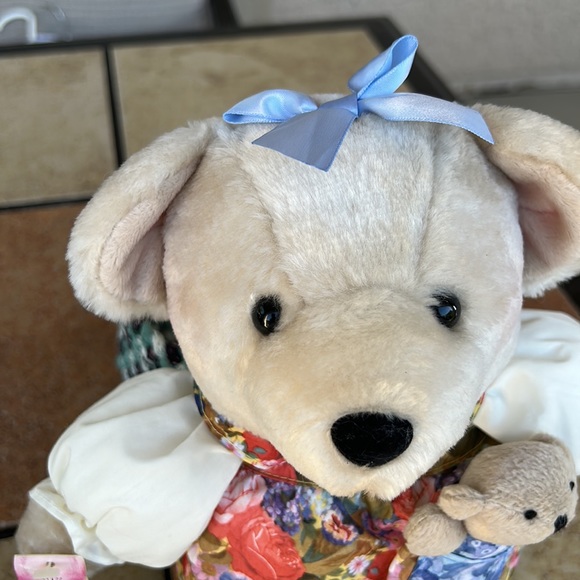 🌸3 for $18🌸 Mother’s Day Hallmark Chrysantha-mom and Sweet Pea Plush Teddy Vntge - Picture 5 of 9